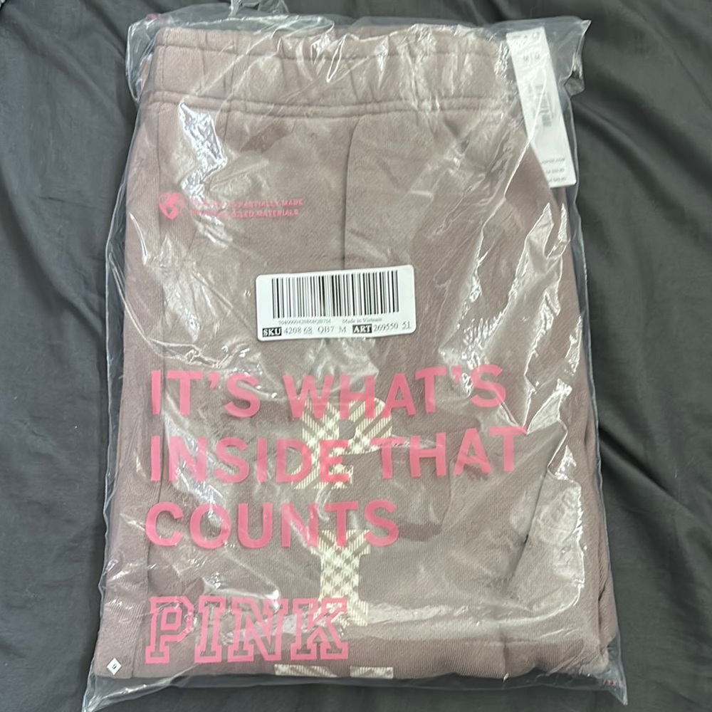Pink Logo Sweatpants Victoria’s Secret size M